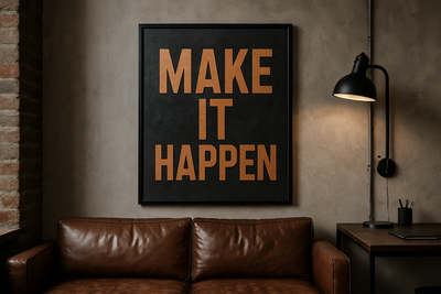 Motivational Wall Art Decor