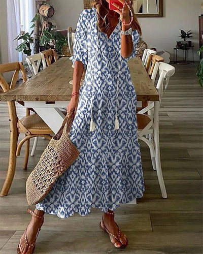 SHAINE | LOOSE BOHEMIAN DRESS |