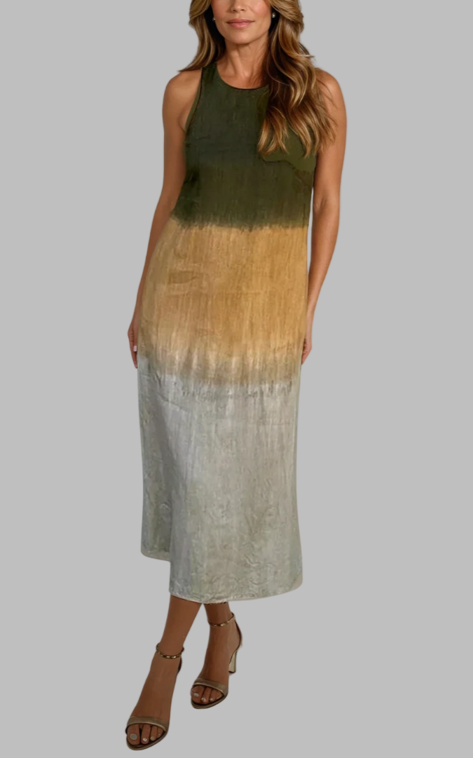 MAYA | SUNSET OMBRÉ MAXI DRESS
