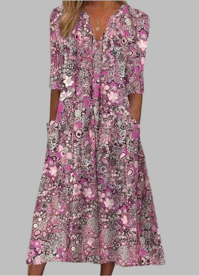 RYZA | COMFORTABLE LONG SLEEVED SUMMER DRESS