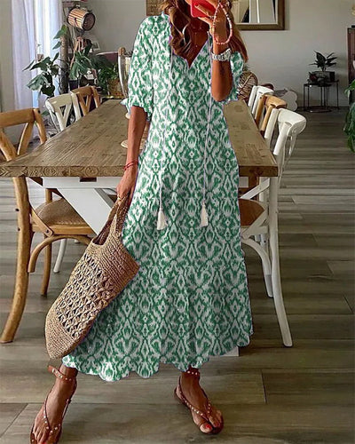 SHAINE | LOOSE BOHEMIAN DRESS |