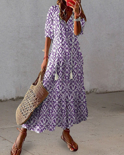 SHAINE | LOOSE BOHEMIAN DRESS |