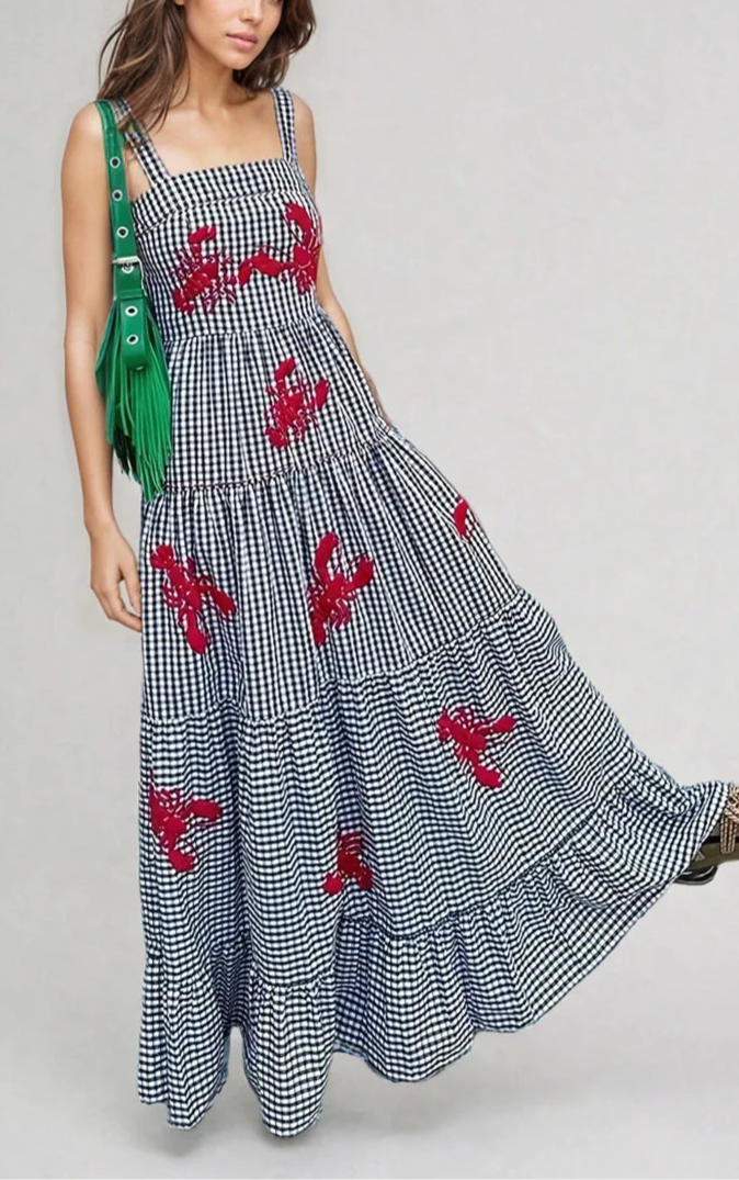 The Coastal Charm Maxi Dress