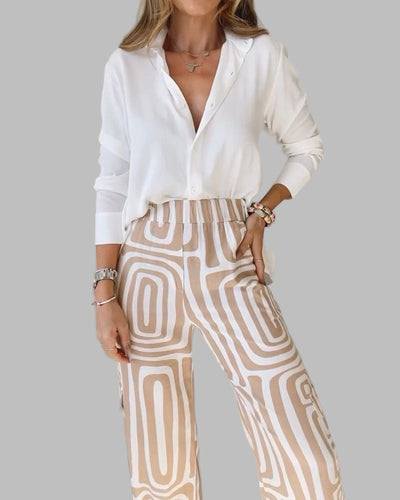 CANDELA - SHIRT AND PANTS 2 PIECE SET