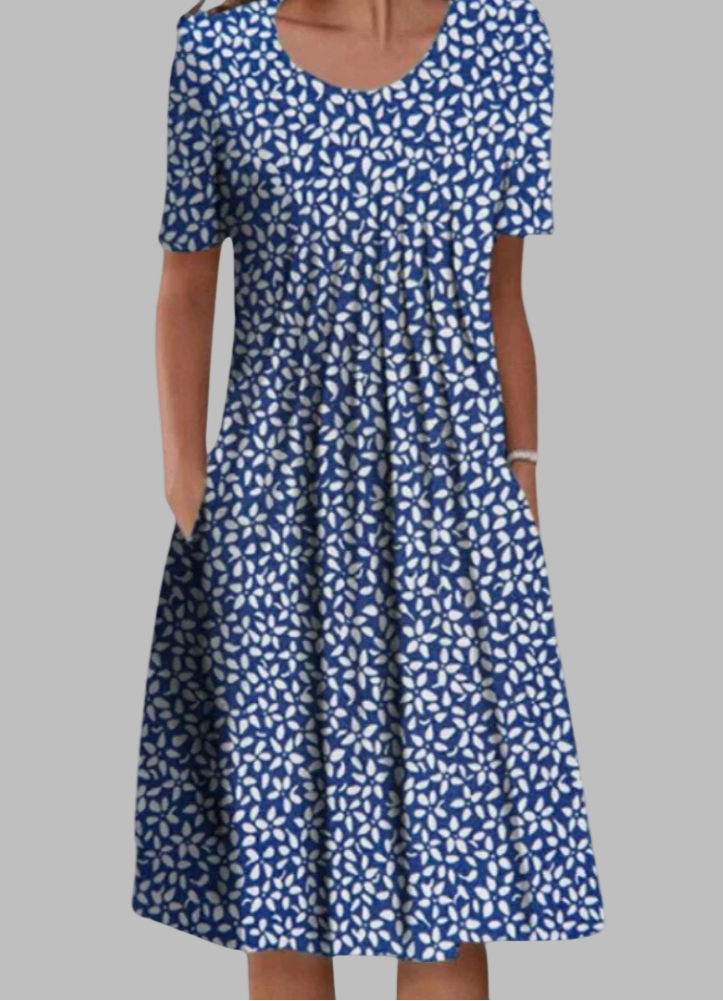 Evalisse | Flattering Midi Layered Dress