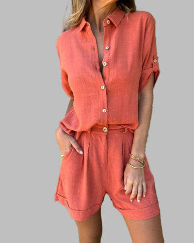 LENI - SUMMER SET IN COTTON AND LINEN