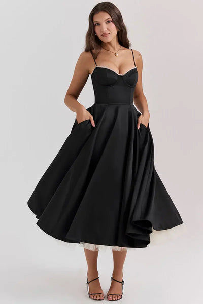 Aurelia | Ethereal Tulle Accent Dress