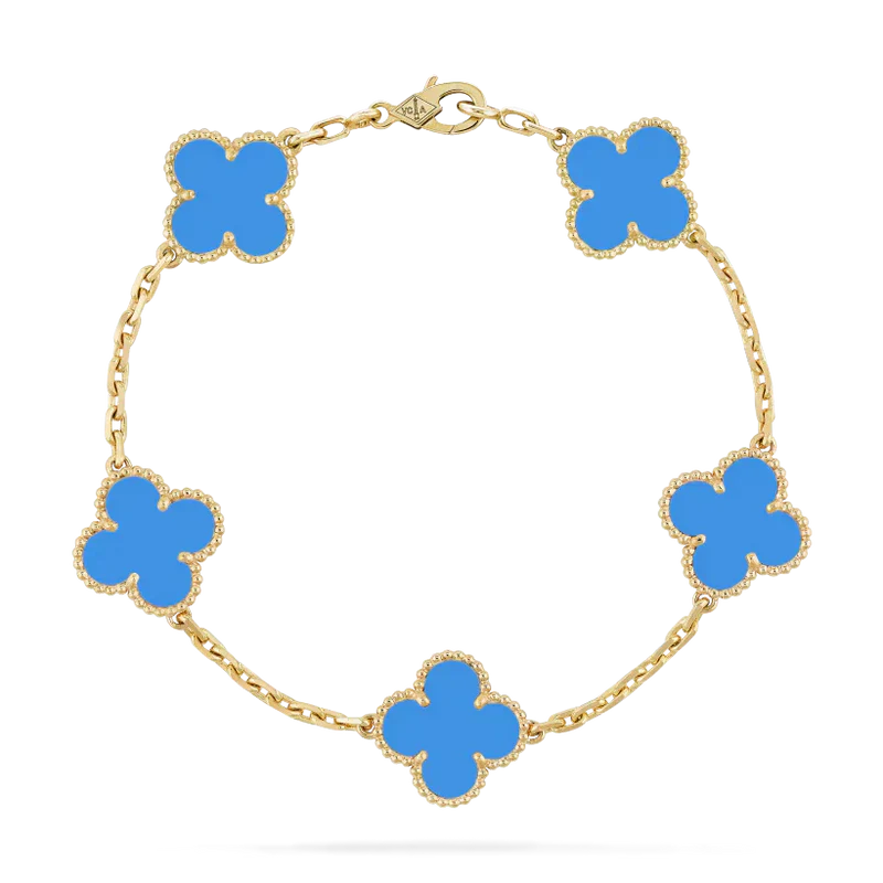 FLORAL BEAUTY BRACELET | BLUE