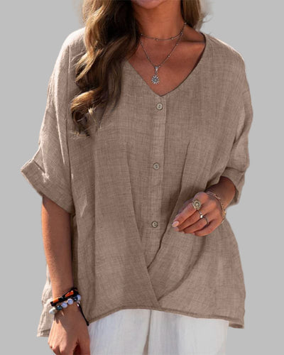 SAIRA - CASUAL LINEN SHIRT