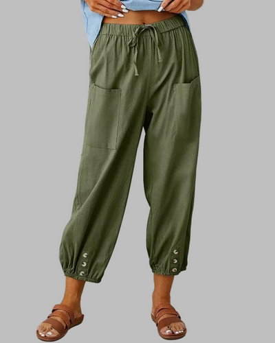 KATY - Loose-Fit Casual Trousers