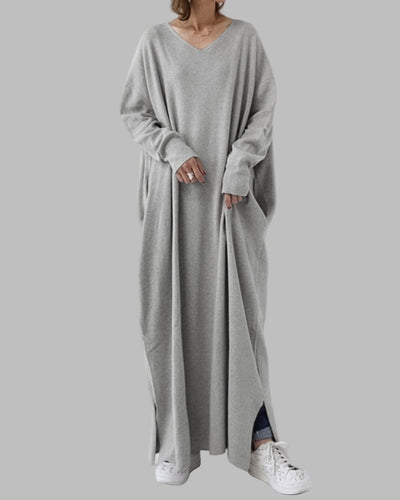 Sofia | Elegant Winter Maxi Dress for Women with Long Sleeves