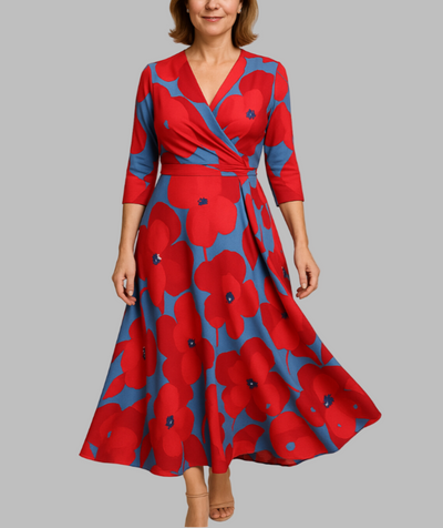 TAYLOR | ELEGANT FLORAL LUXURY DRESS