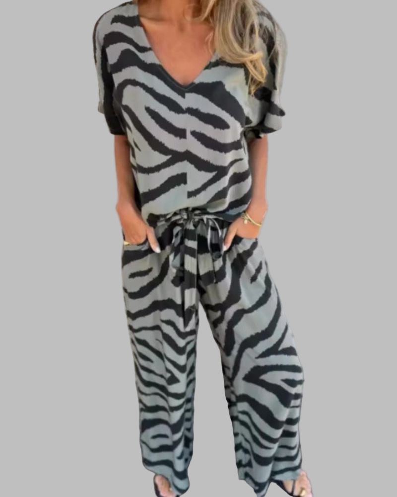 SORADA - ZEBRA TWO PIECE SET