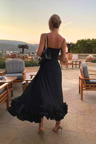 CELINE | ELEGANT FLOWING DRESS