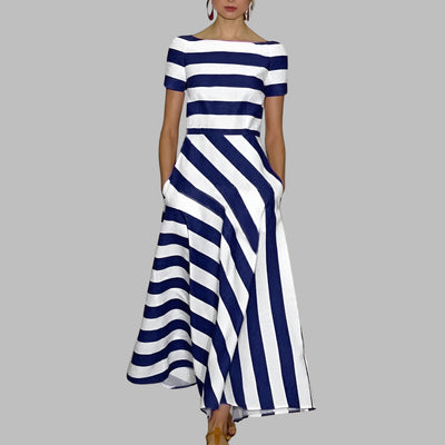 Elisa | Striped Dress