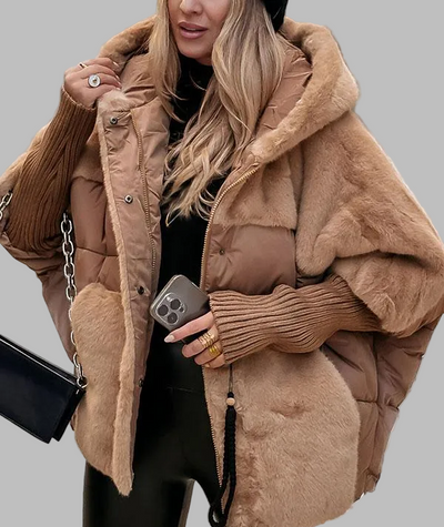 MARISA™ -  Plush Comfort Hooded Jacket