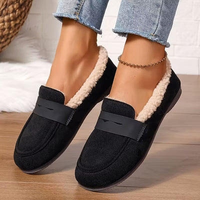 Magda - Winter Fleece-Lined Moccasins