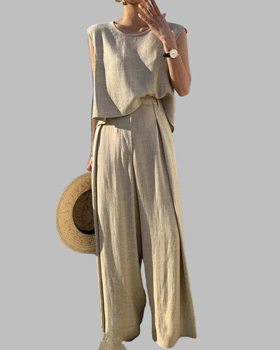 AILA - LINEN 2 PIECE SET