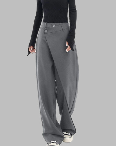 MADDA - Asymmetrical Baggy Trousers