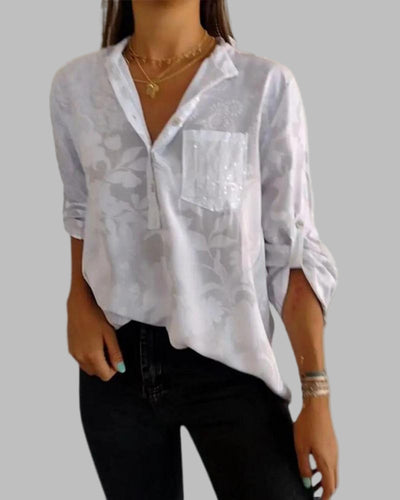 DARYA - FLORAL POCKET TOP