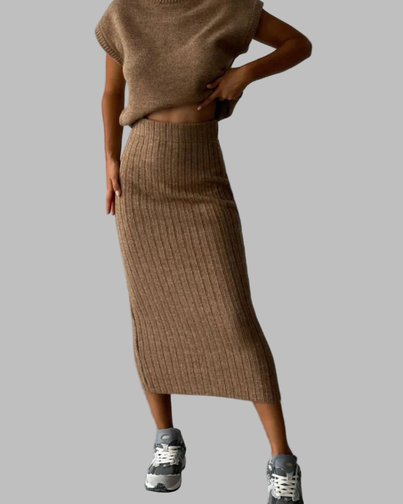 CANIA - SLEEVELESS TWO PIECE SET