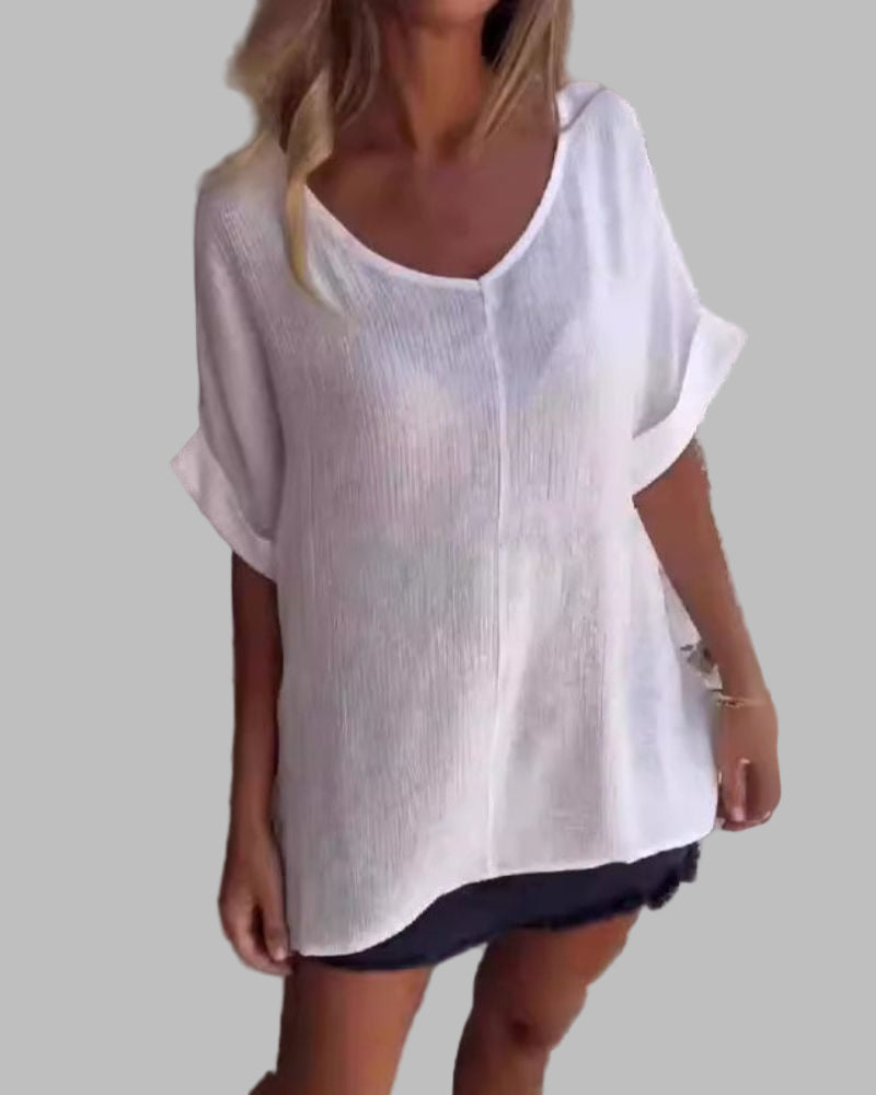 SEREIA - FLOWY CASUAL TOP
