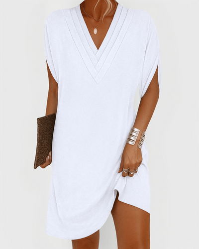 Sofia | Elegant black dress with V-neck