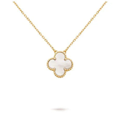 CLOVER NECKLACE | BLACK