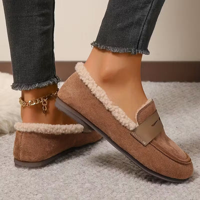Magda - Winter Fleece-Lined Moccasins