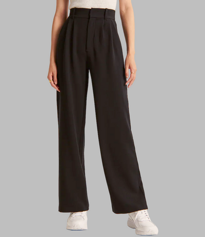 Tailored Wide-Leg Pants