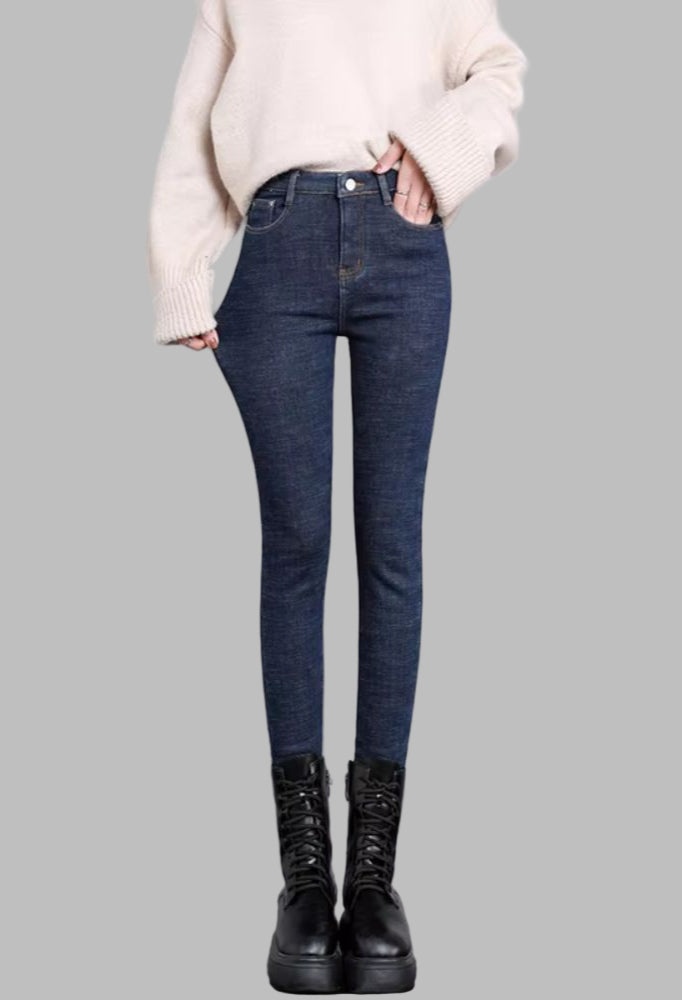 CLARIA - Fleece-lined jeans