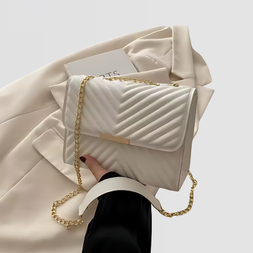 Eliza Chevron Crossbody Bag