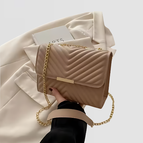 Eliza Chevron Crossbody Bag