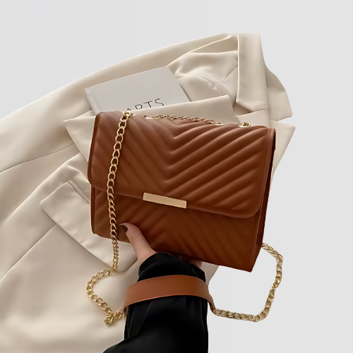 Eliza Chevron Crossbody Bag