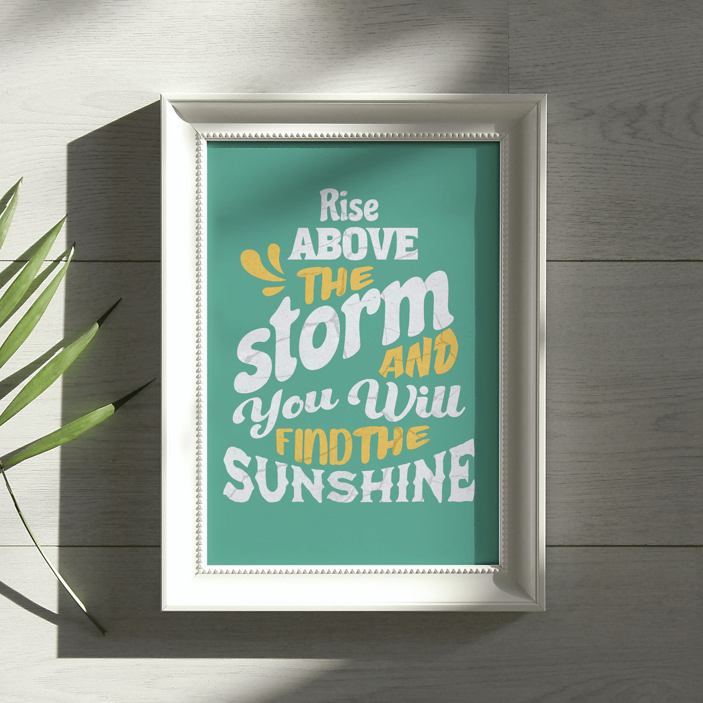 Printable Motivational Digital Wall Art - Storm
