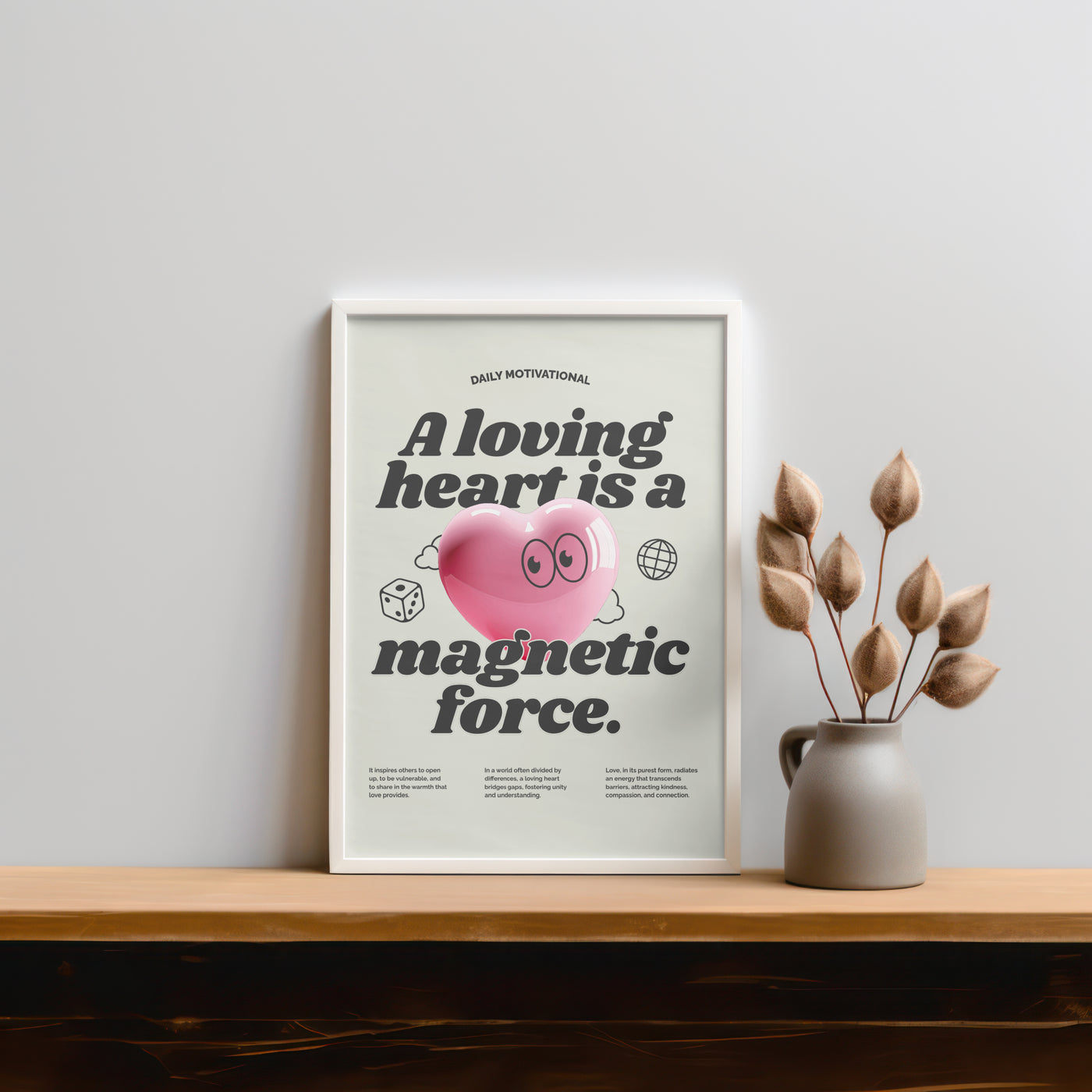 Printable Motivational Digital Wall Art - Magnetic