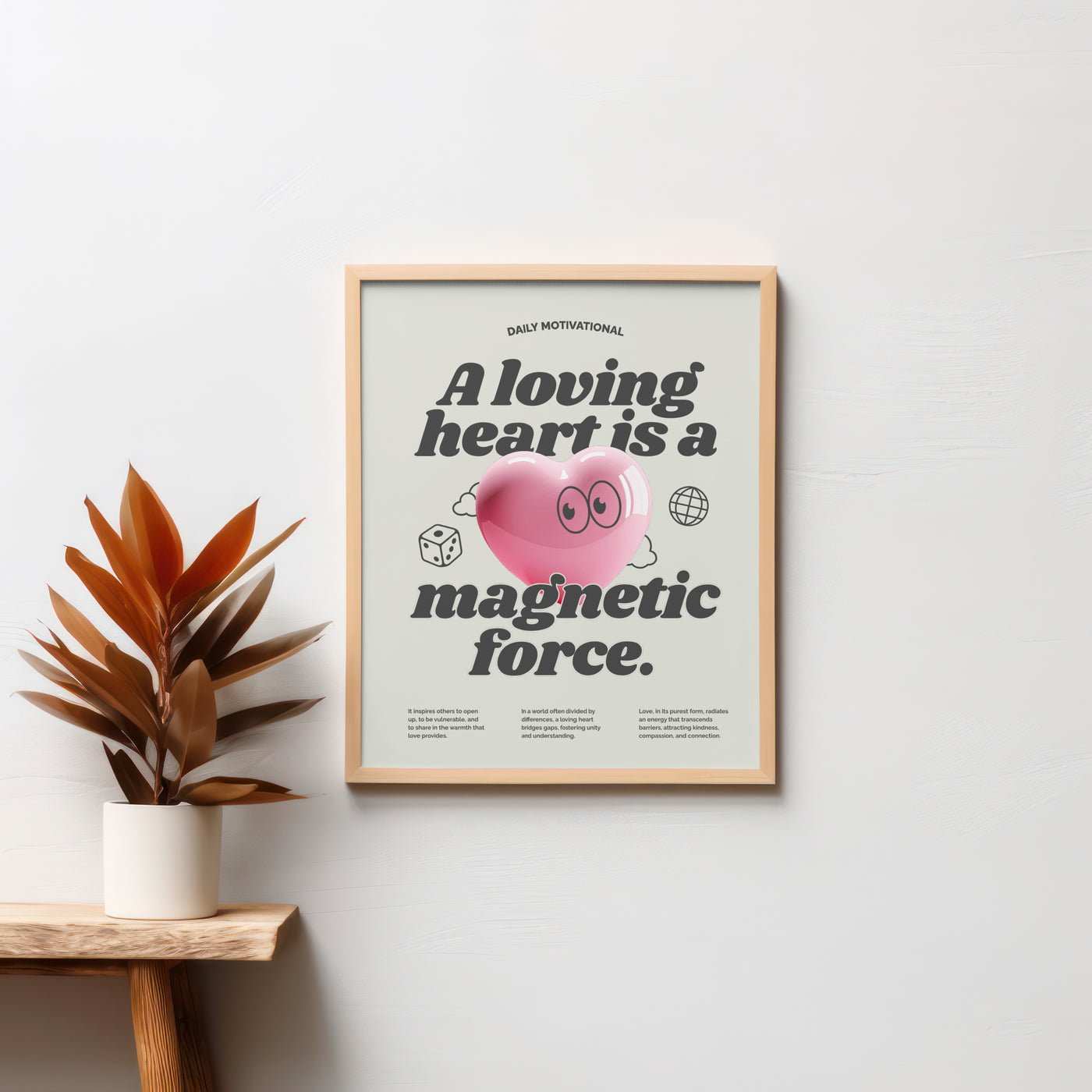 Printable Motivational Digital Wall Art - Magnetic