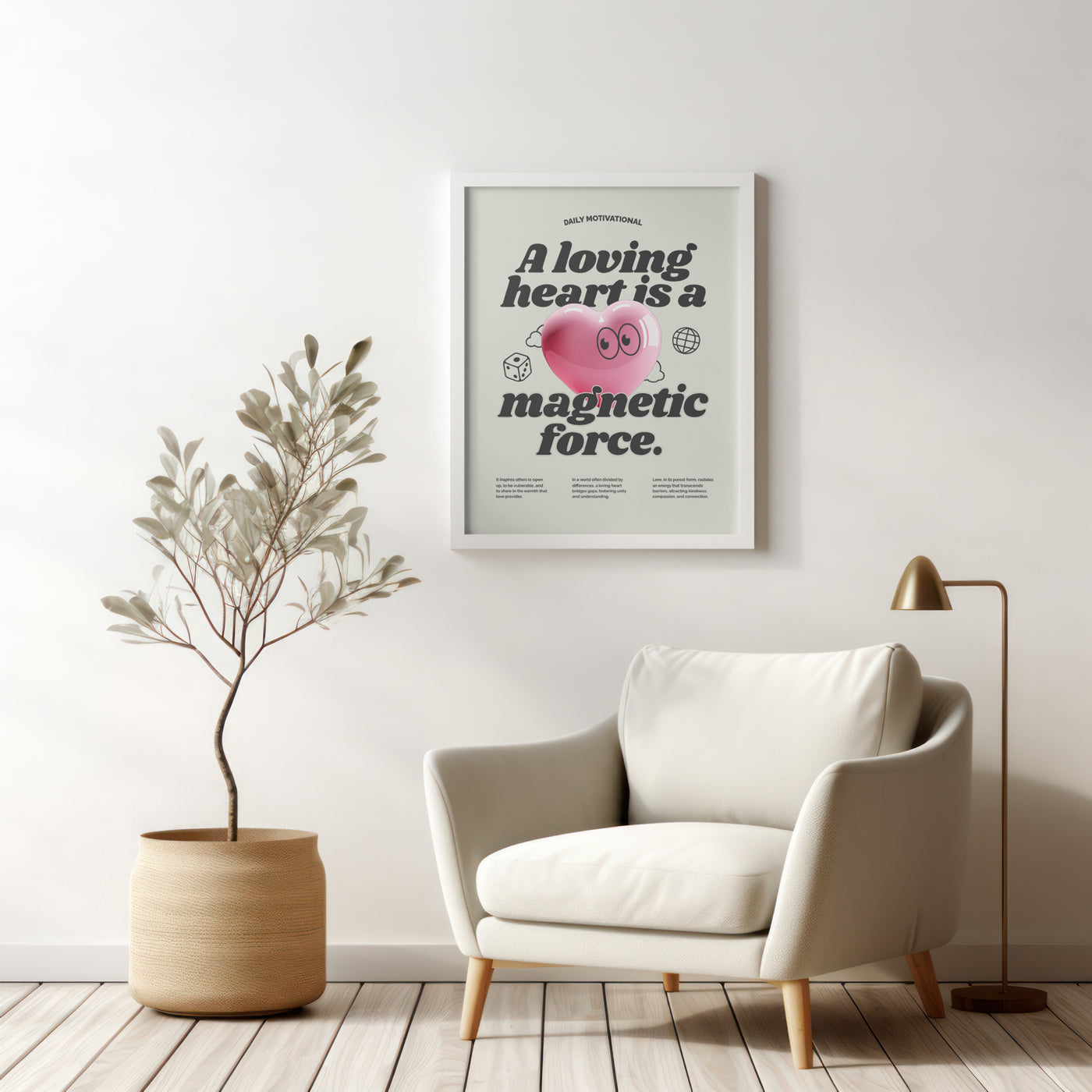 Printable Motivational Digital Wall Art - Magnetic