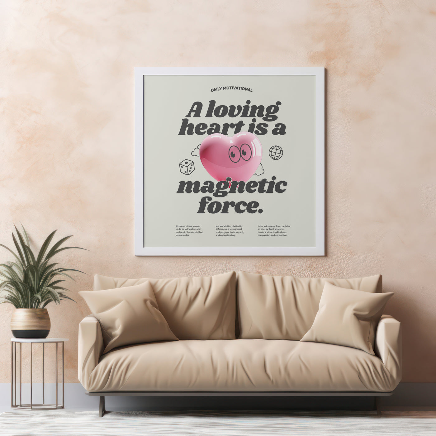 Printable Motivational Digital Wall Art - Magnetic