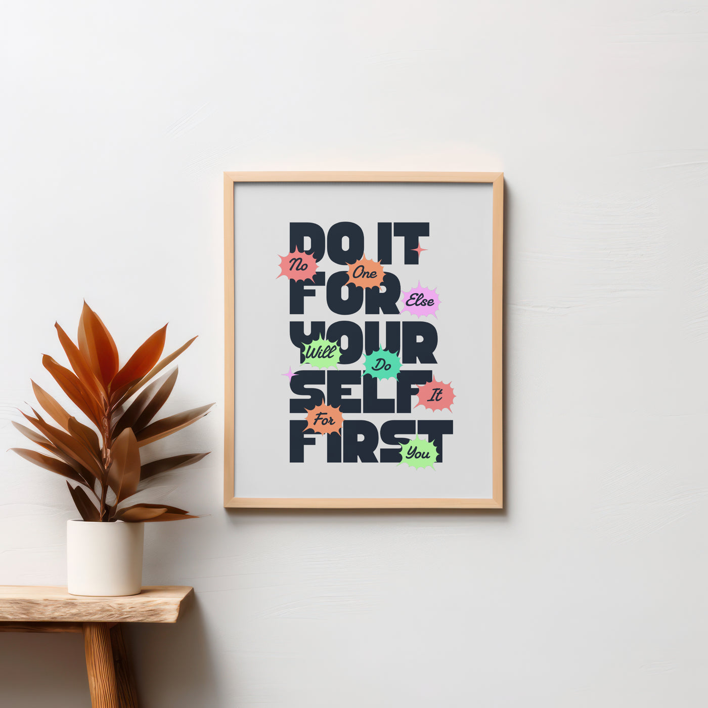 Printable Motivational Digital Wall Art - Do It