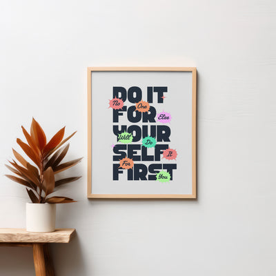 Printable Motivational Digital Wall Art - Do It