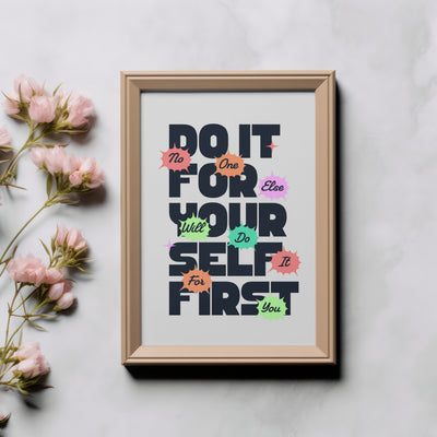 Printable Motivational Digital Wall Art - Do It