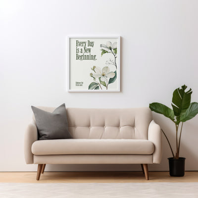 Printable Motivational Digital Wall Art - Bloom