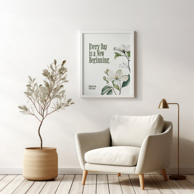 Printable Motivational Digital Wall Art - Bloom