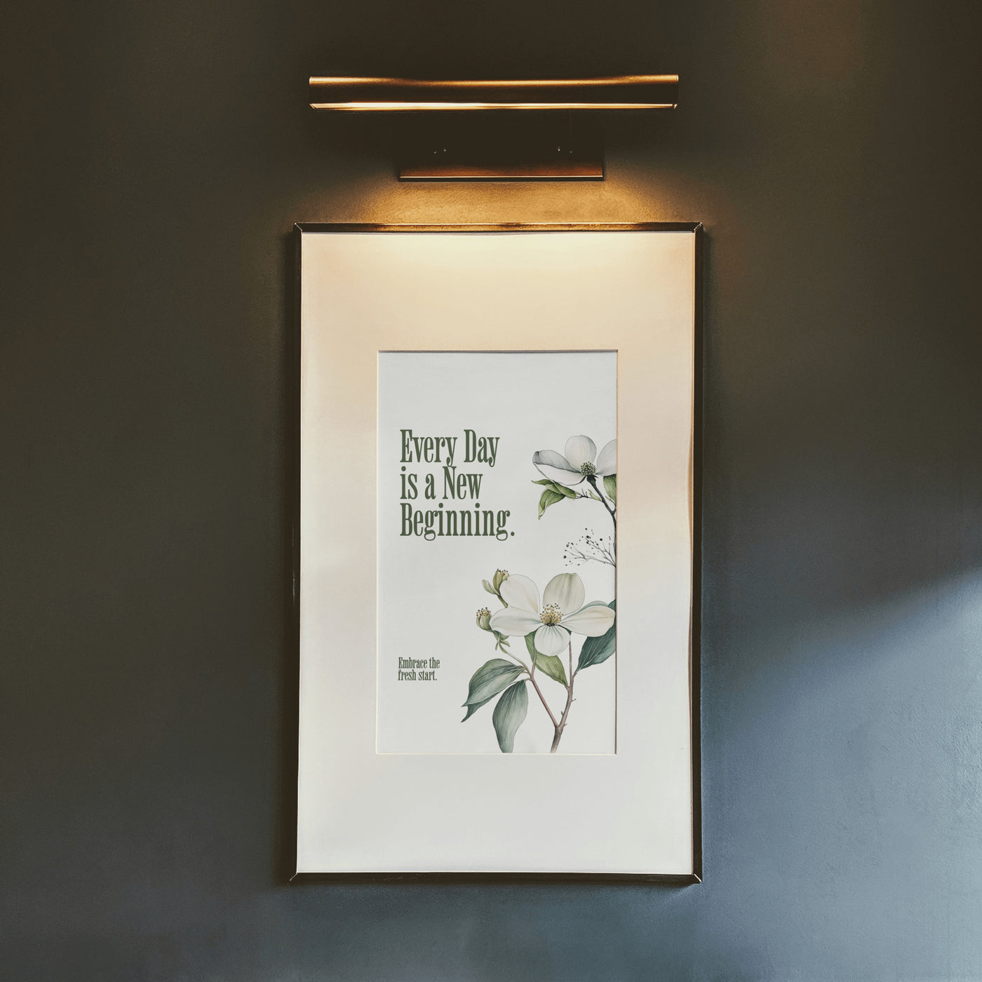 Printable Motivational Digital Wall Art - Bloom