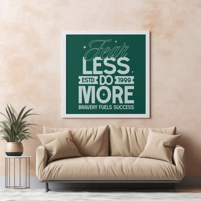 Printable Motivational Digital Wall Art - Less is More