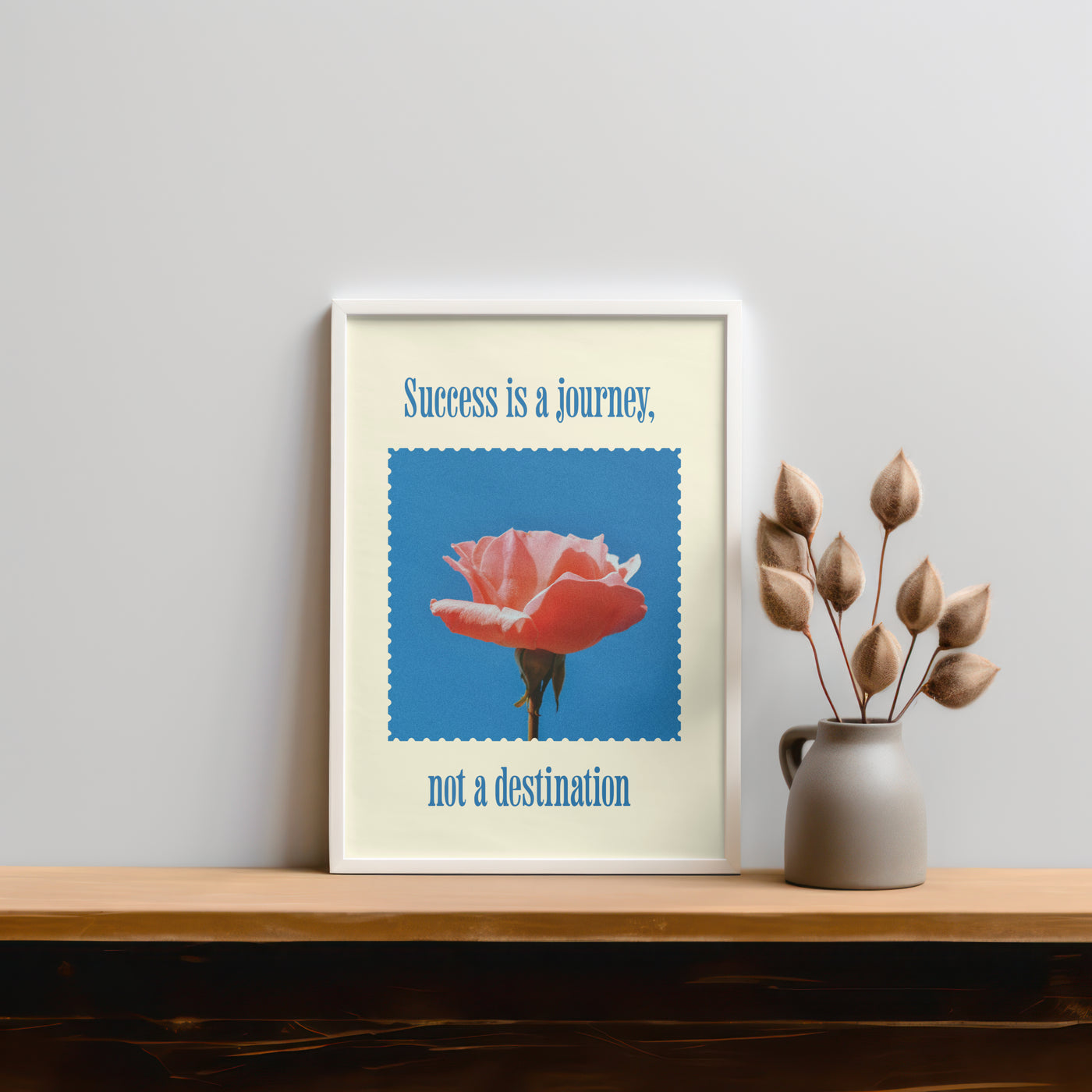 Printable Motivational Digital Wall Art - Flower