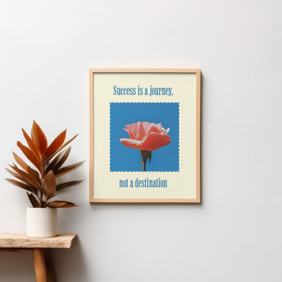 Printable Motivational Digital Wall Art - Flower