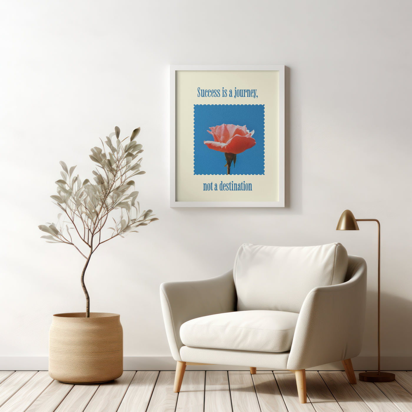 Printable Motivational Digital Wall Art - Flower