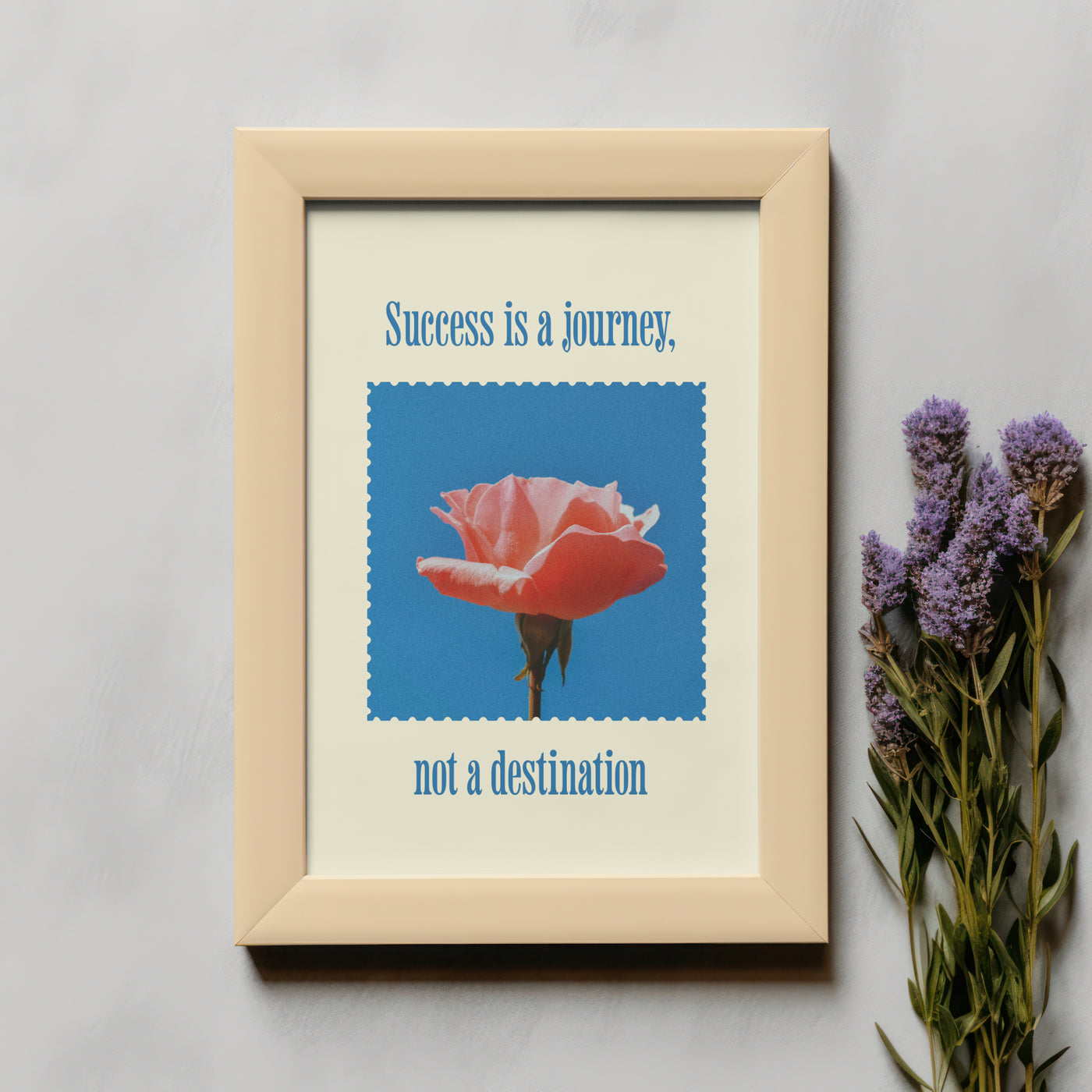 Printable Motivational Digital Wall Art - Flower